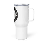 Travel mug with a handle