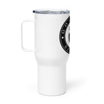 Travel mug with a handle