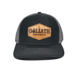 GB Leather Patched Trucker Hat