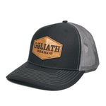 GB Leather Patched Trucker Hat